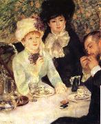 Pierre-Auguste Renoir La Fin du Dejeuner painting